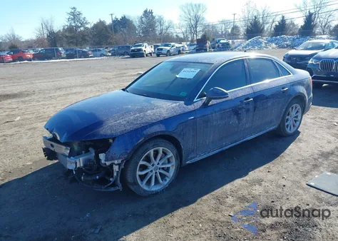 2019 Audi A4 45 Premium from USA, damaged, VIN WAUENAF42KA085490